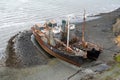 Beached whaling ships in Hvalfjordur - Whale Fjord - near Reyjavik, Iceland.