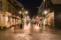 Reykjavik Streets at Night