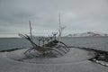 Reykjaviks iconic viking ship