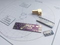 RF PCB filters and impedance matching Smith chart