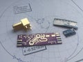 RF PCB filters and impedance matching Smith chart