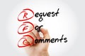 RFC, Request for Comments acronym