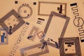 RFID chips and tags Royalty Free Stock Photo