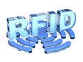 RFID technology sign