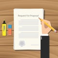 Rfp request for proposal paper document