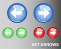 RGB Button Arrows