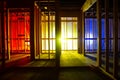 RGB Through Industrial Framing