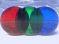 RGB Spheres Royalty Free Stock Photo