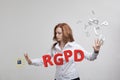 RGPD, Spanish, French and Italian version version of GDPR: Reglamento General de Proteccion de datos. General Data