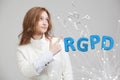 RGPD, Spanish, French and Italian version version of GDPR: Reglamento General de Proteccion de datos. General Data