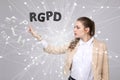 RGPD, Spanish, French and Italian version version of GDPR: Reglamento General de Proteccion de datos. General Data