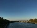 RhÃÂ´ne river and Avignon bridge