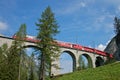 Rhaetian railway Royalty Free Stock Photo