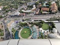 Top view on building in Centerpoint pattaya Royalty Free Stock Photo