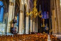 Rheims(Reims) Cathedral scene Royalty Free Stock Photo