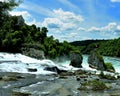 Rheinfall Switzerland. Royalty Free Stock Photo