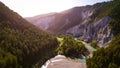 Rheinschlucht most beautiful Gorges in Switzerland