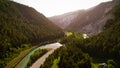 Rheinschlucht most beautiful Gorges in Switzerland