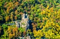 Rheinstein Castle in the Rhine Gorge, Germany Royalty Free Stock Photo