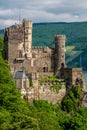 Rheinstein Castle at Rhine Valley Rhine Gorge in Germany