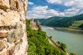 Rheinstein Castle at Rhine Valley Rhine Gorge in Germany Royalty Free Stock Photo