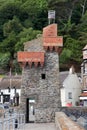 Rhenish Tower Lynmouth Harbour in Devon UK