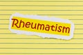 Rheumatism pain joint injury rheumatiod arthritis inflammation disease