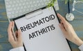 RHEUMATOID ARTHRITIS medical examination medicine, health and hospital