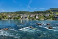 Rhine above the Rhine Falls