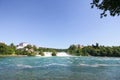 The Rhine Falls is the largest plain waterfall in Europe