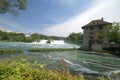 Rhine Falls in Schaffhausen Royalty Free Stock Photo