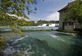 Rhine Falls in Schaffhausen Royalty Free Stock Photo