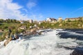 Rhine Falls in Spring Royalty Free Stock Photo