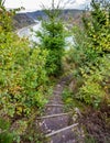 Rhine hiking trali Traumschleife Rheingold pathway Landscape