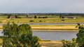 Rhine landscape Arnhem Netherlands