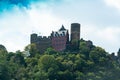 Rhine valley with various castles