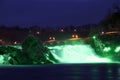 Rhinefall on St Patrick's Day Royalty Free Stock Photo