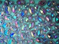 Rhinestones decoration glitter abstraction conceptual Royalty Free Stock Photo