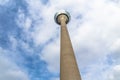 The Rhinetower in Duesseldorf Royalty Free Stock Photo