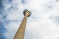 The Rhinetower in Duesseldorf Royalty Free Stock Photo