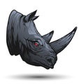 Rhino head Royalty Free Stock Photo