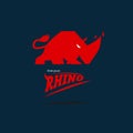 Rhino logo desgin concept -