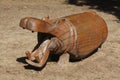 Rhino Skulpture Royalty Free Stock Photo