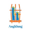 Angklung Vector Illustration