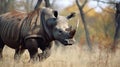 Highly Detailed Rhino Illustrations In Vray Style By Wojciech Siudmak