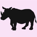 Rhinoceros silhouette