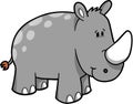 Rhinoceros Vector Illustration