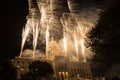 Rhode Island Statehouse with Fireworks for Gloria Gemma Waterfire