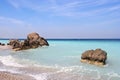 Rhodes Beach Royalty Free Stock Photo