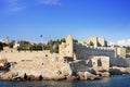 Rhodes.City landscape in a sunny day Royalty Free Stock Photo